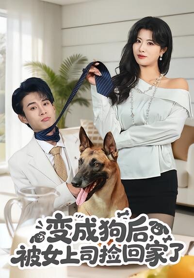 变成狗后，被女上司捡回家了第39集